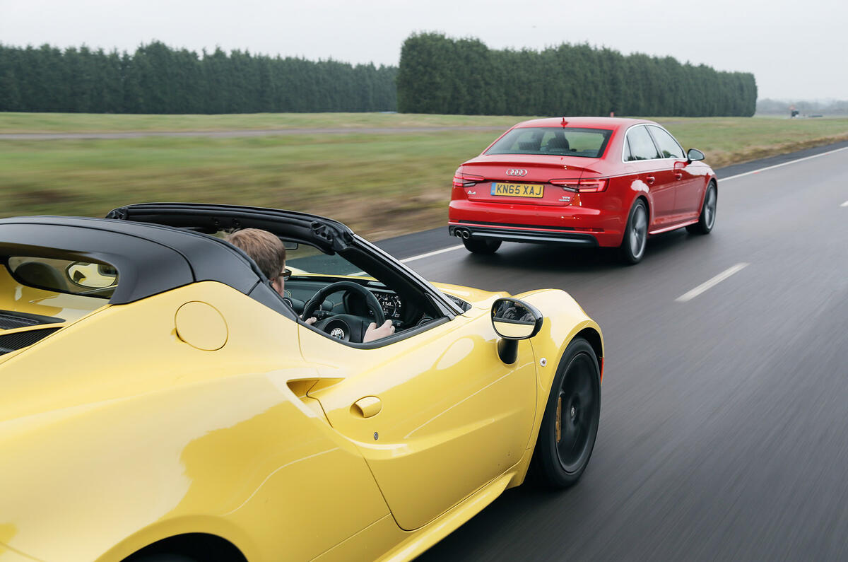 Alfa Romeo 4C, Audi A4