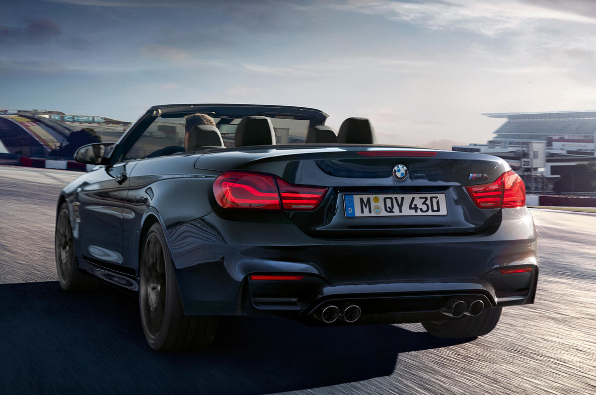 BMW M4 Convertible Edition 30 Jahre celebrates 30 years of M convertibles