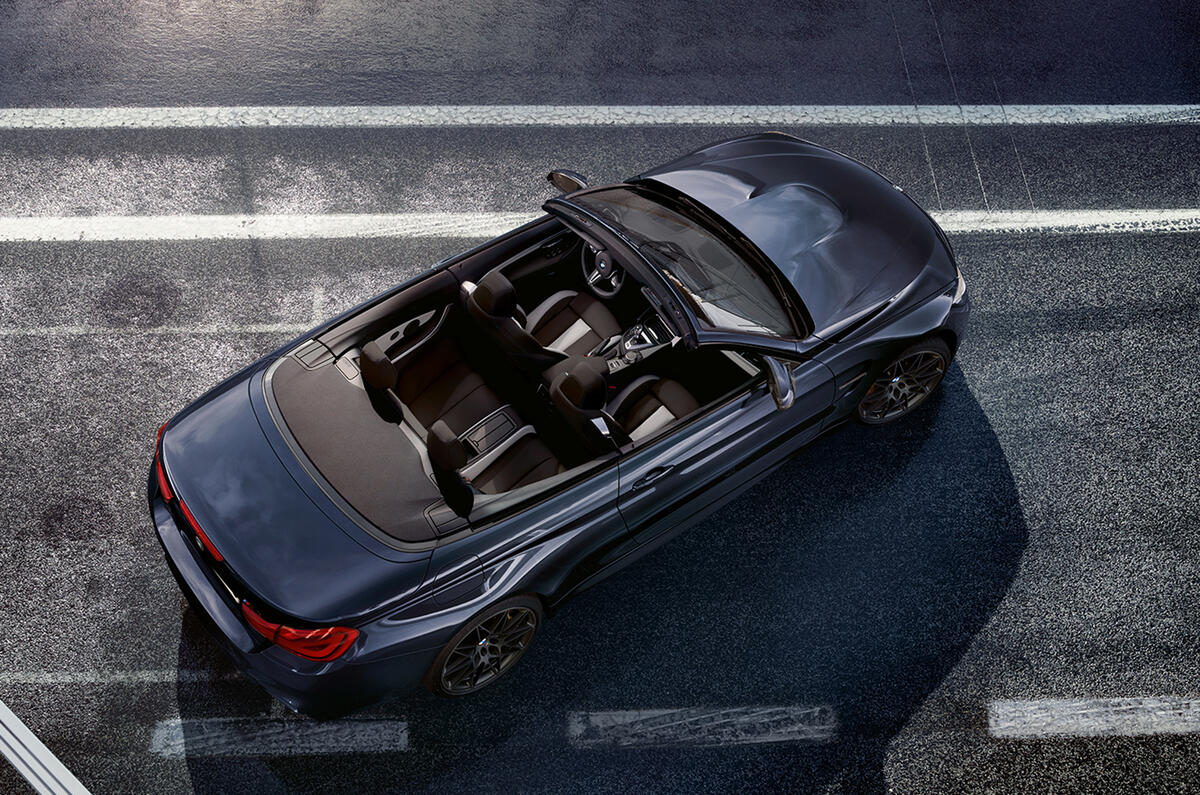 BMW M4 Convertible Edition 30 Jahre celebrates 30 years of M convertibles