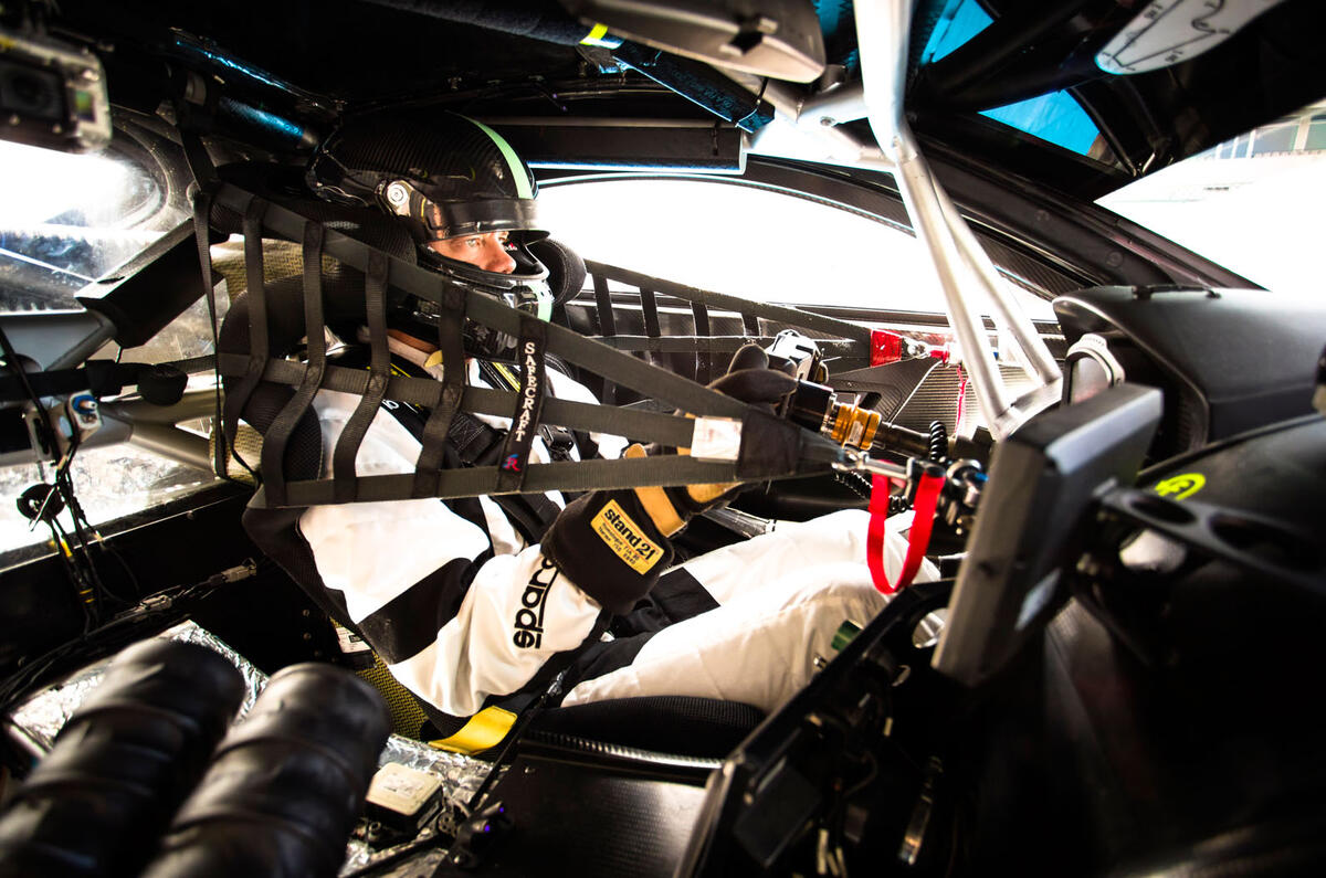 Aston Martin V8 Vantage GTE racer