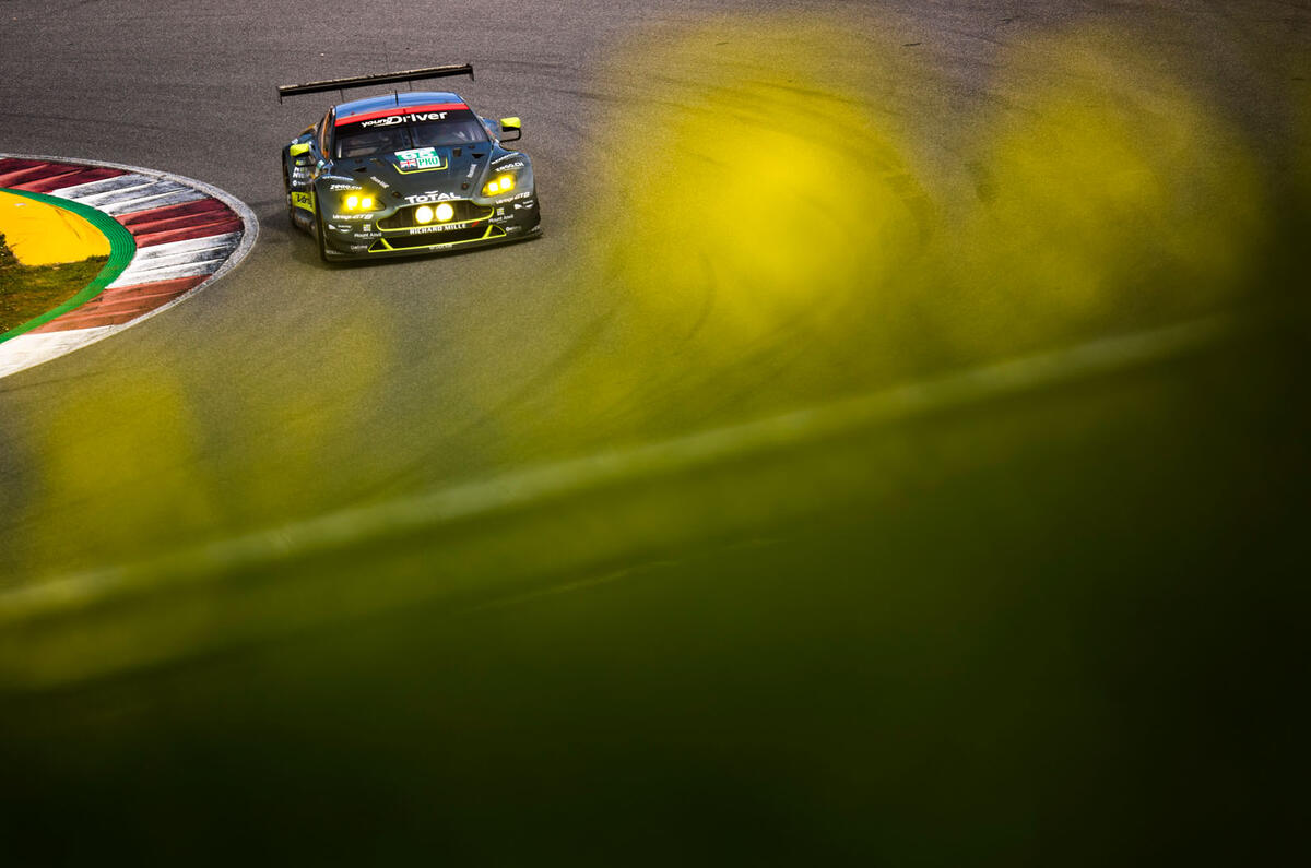 Aston Martin V8 Vantage GTE racer