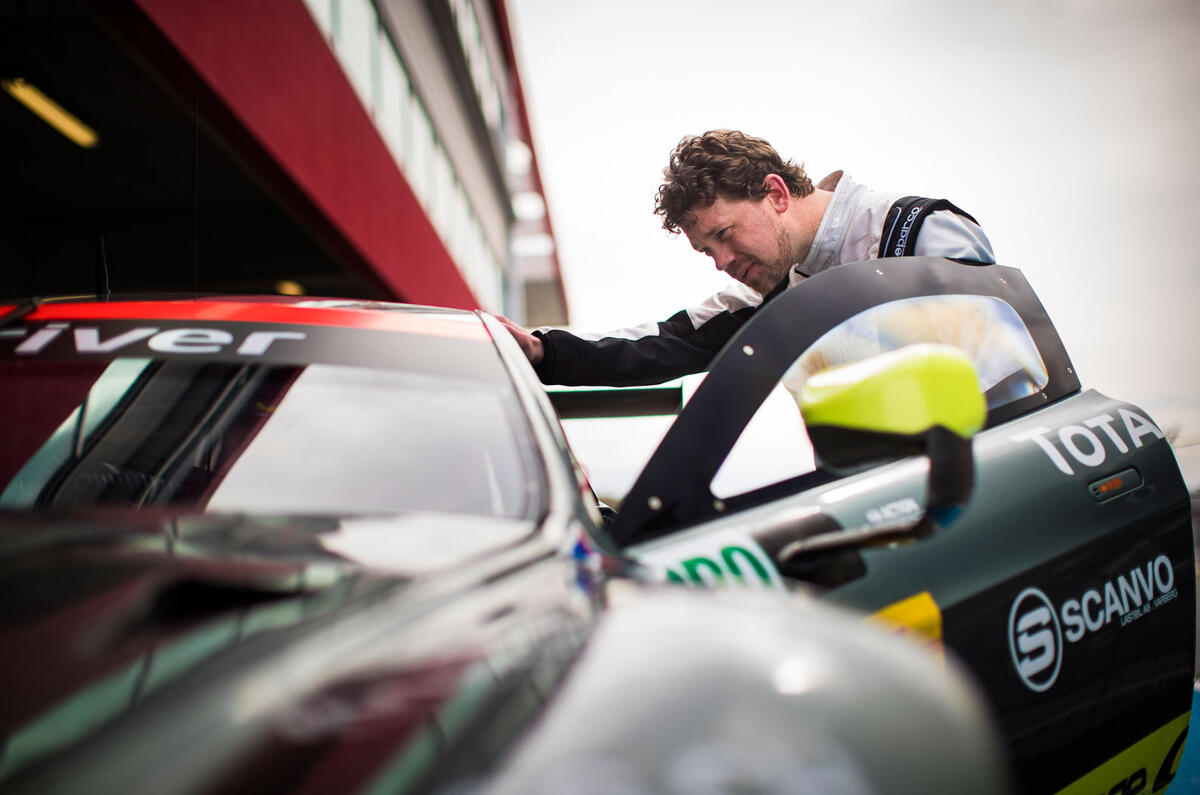 Aston Martin V8 Vantage GTE racer
