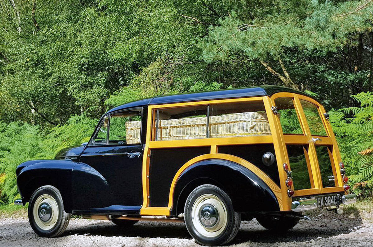 Defender hearse conversion - morris hearse