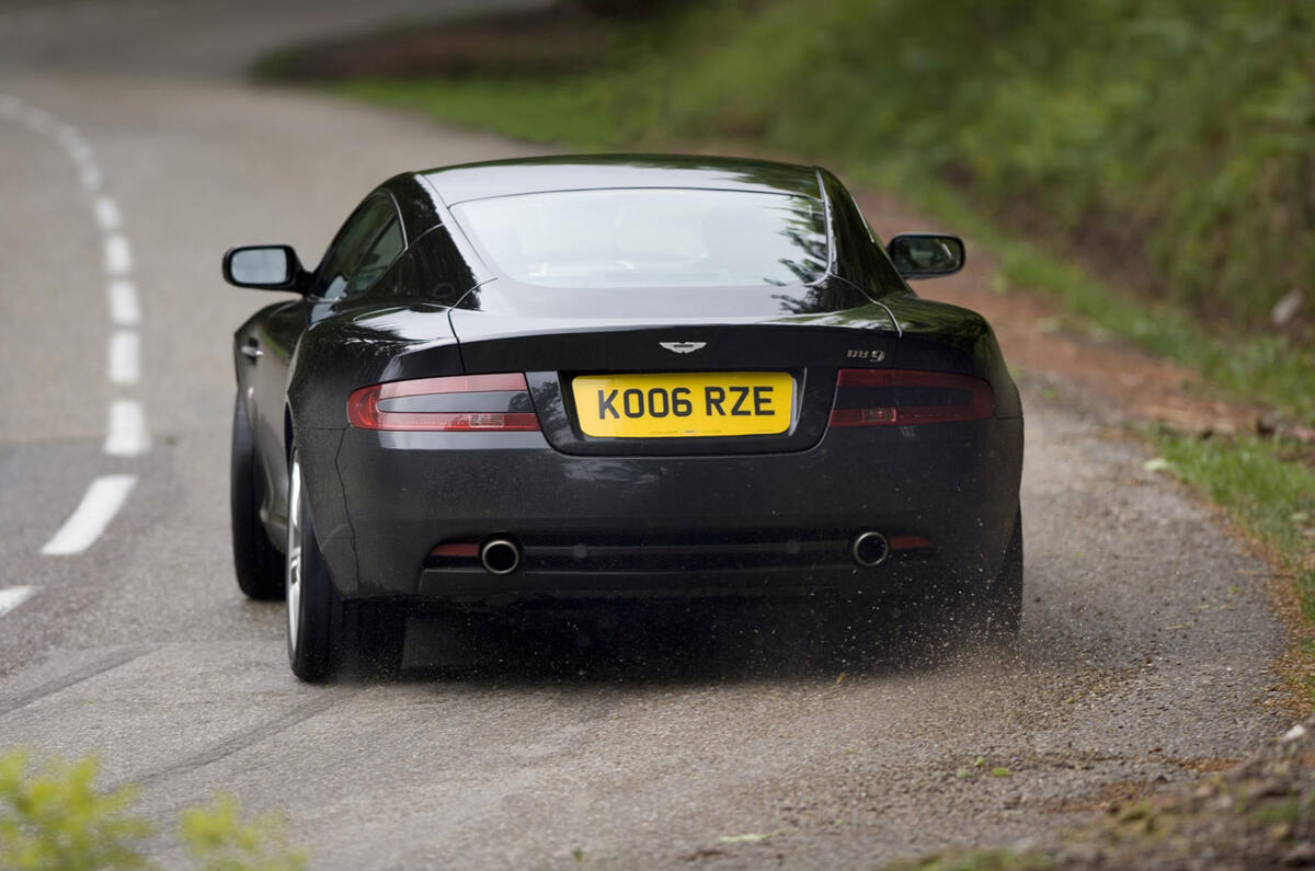 Aston Martin DB9 - rear Aston Martin DB9 - rear