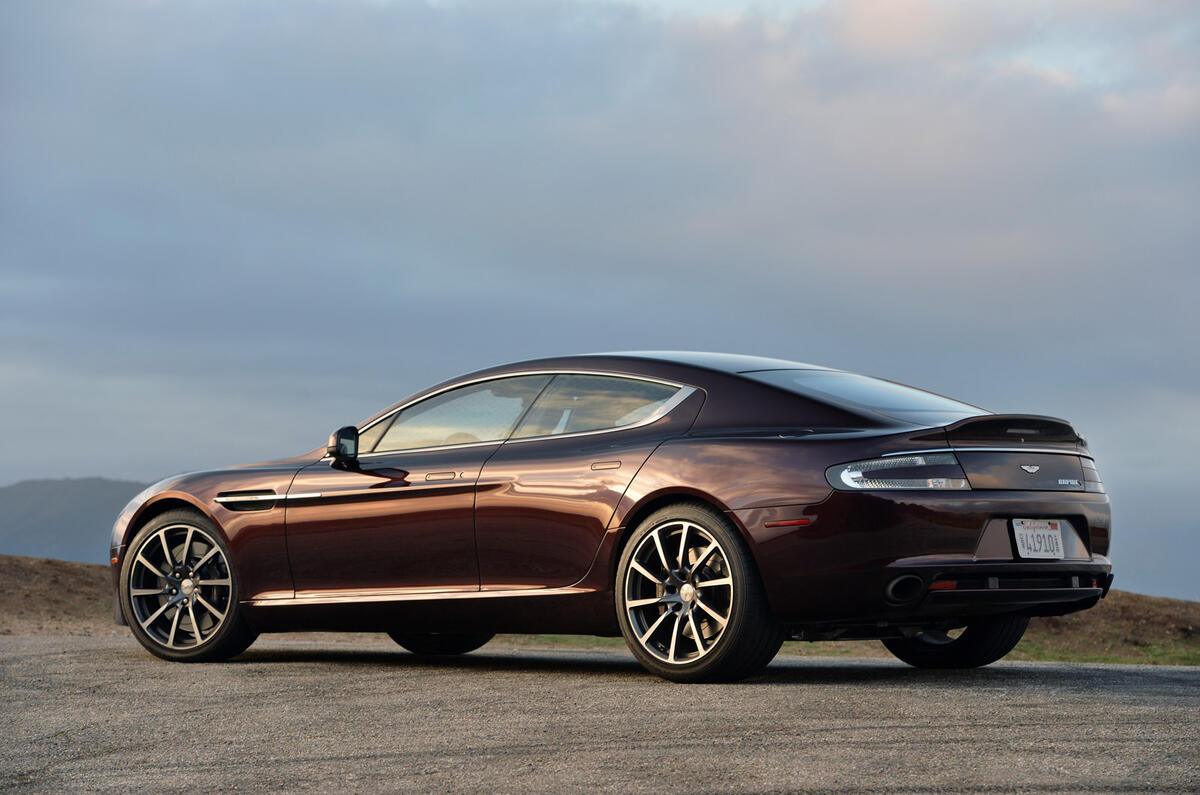 Aston Martin Rapide - static rear Aston Martin Rapide - static rear