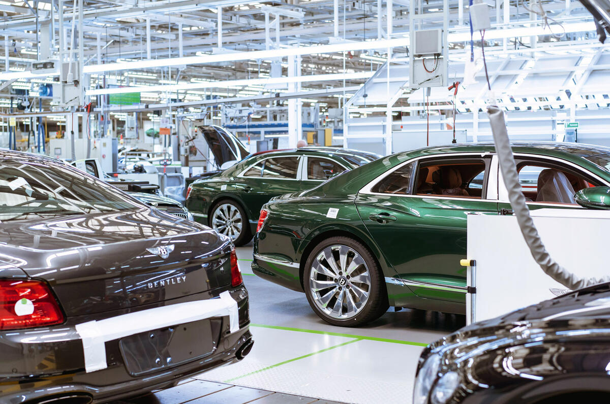 Bentley Crewe factory