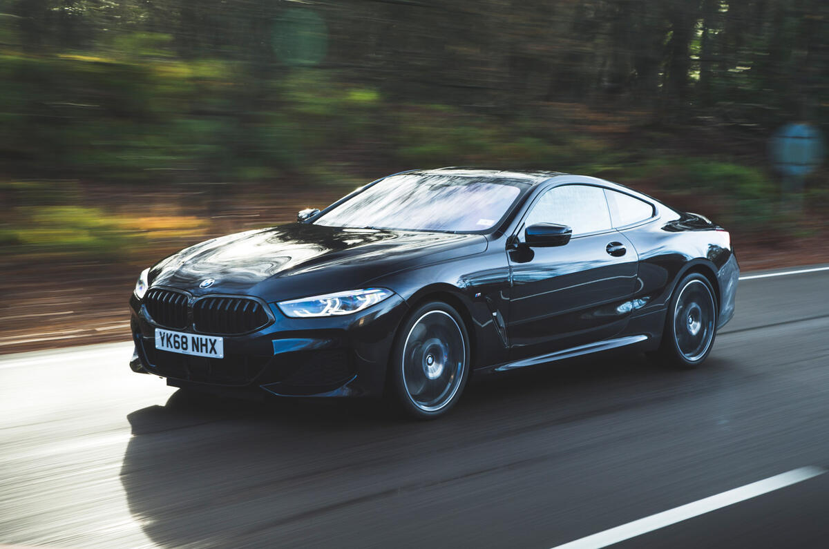 BMW 840i coupe - hero front