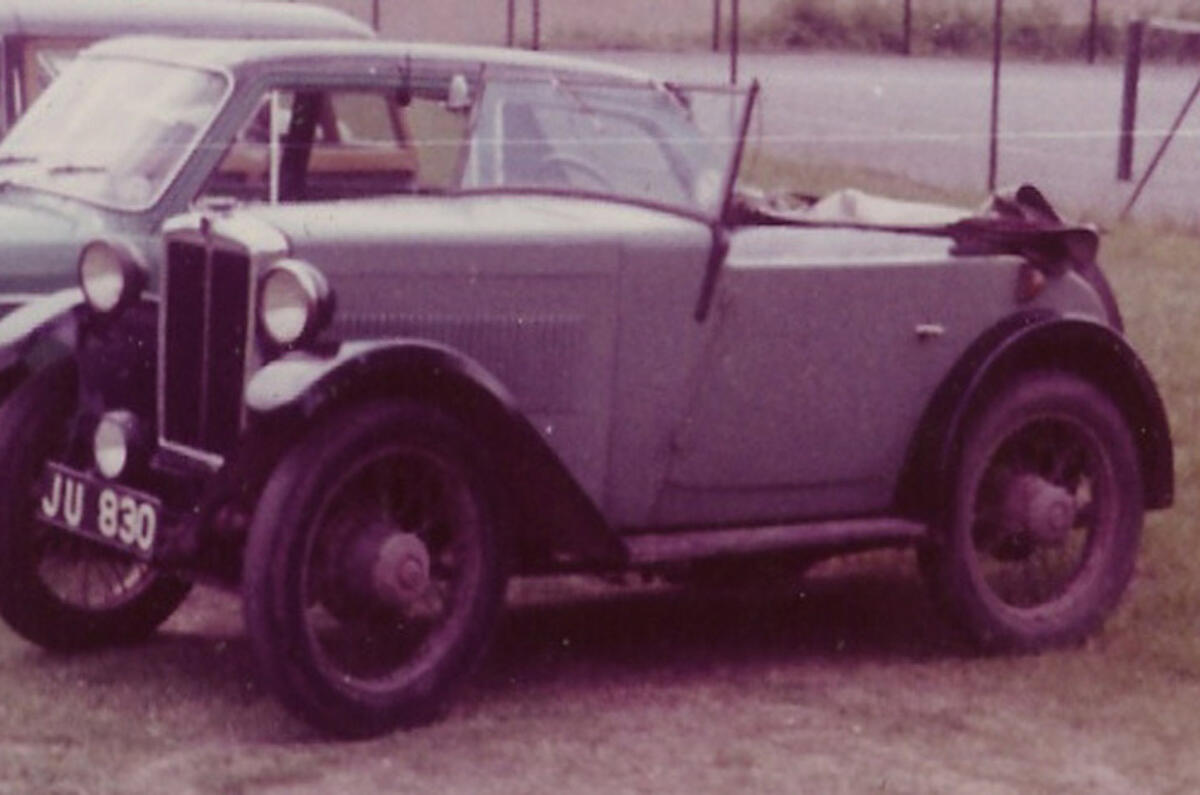 First car - Roderick Ramage