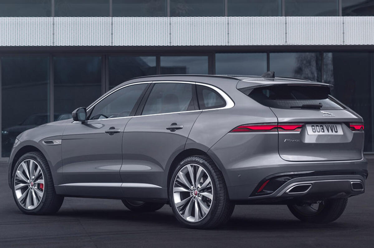 Jaguar F-Pace - rear Jaguar F-Pace - rear
