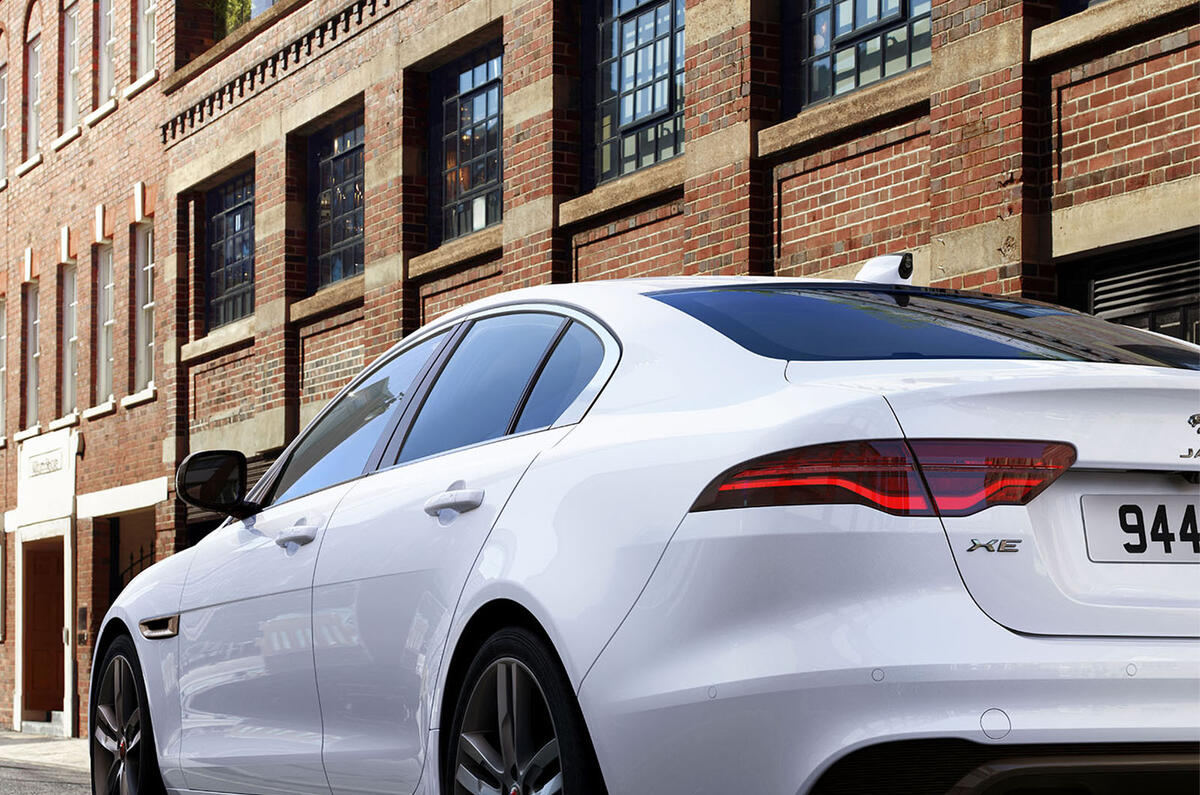 Jaguar XE - rear Jaguar XE - rear