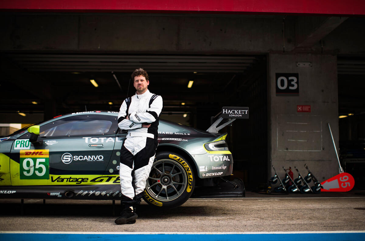 Aston Martin V8 Vantage GTE racer