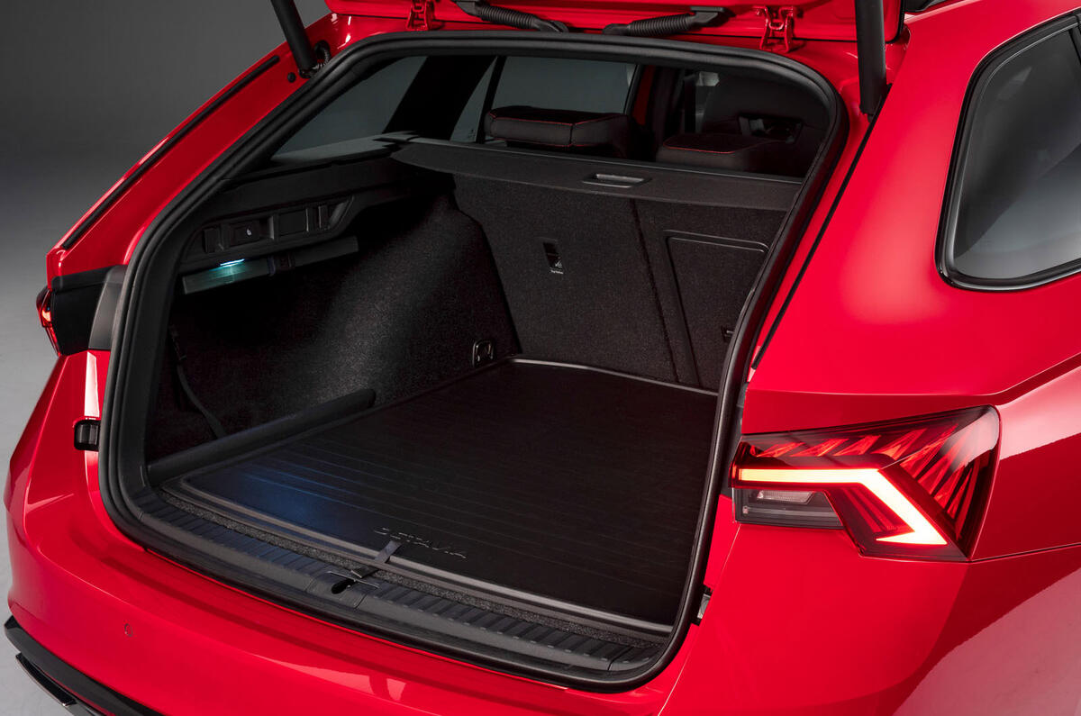 Skoda Octavia vRS 2020 - boot Skoda Octavia vRS 2020 - boot