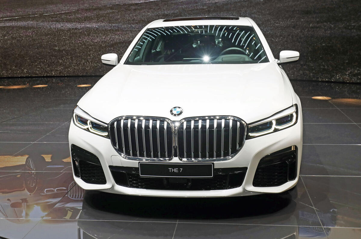 BMW 7 Series Geneva motor show - front end