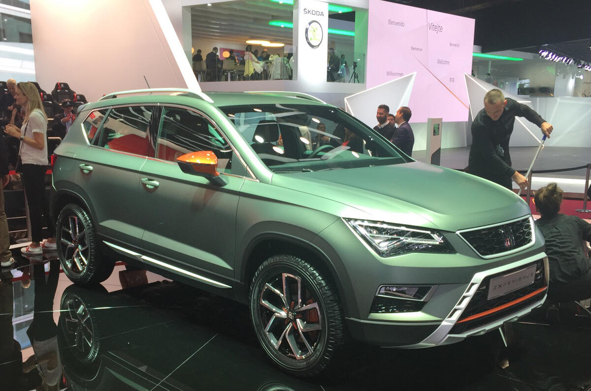Seat Ateca X-Perience at the Paris motor show 2016 - show report and gallery