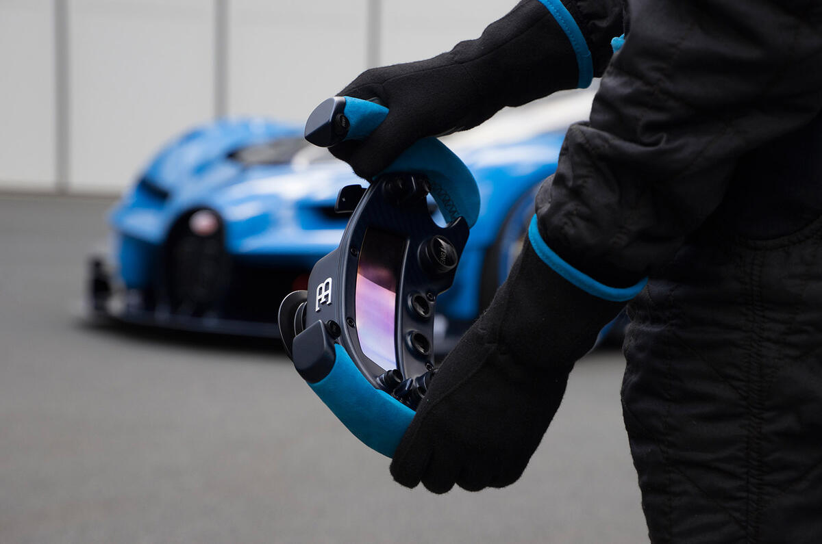 Bugatti Vision Gran Turismo show car Bugatti Vision Gran Turismo show car