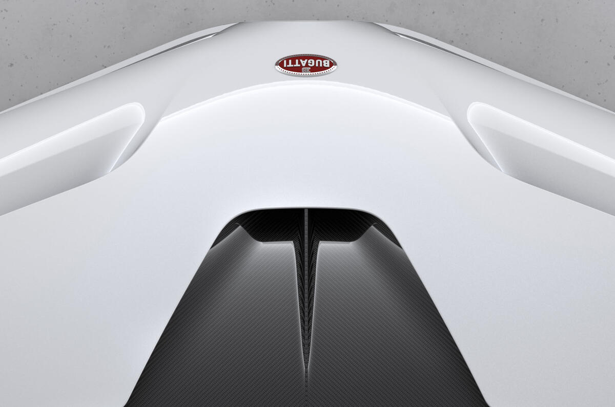 2020 Bugatti Centodieci reveal - front detail