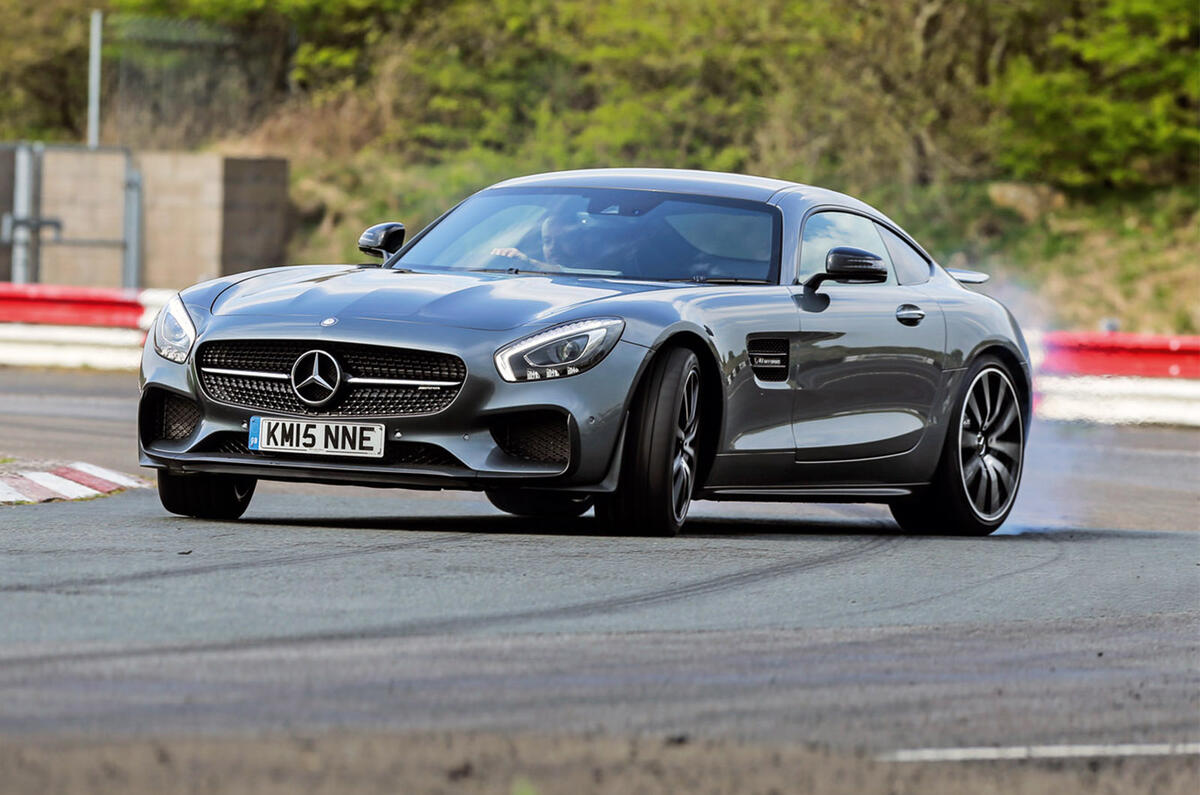 Mercedes-AMG GT 2015 - tracking front Mercedes-AMG GT 2015 - tracking front