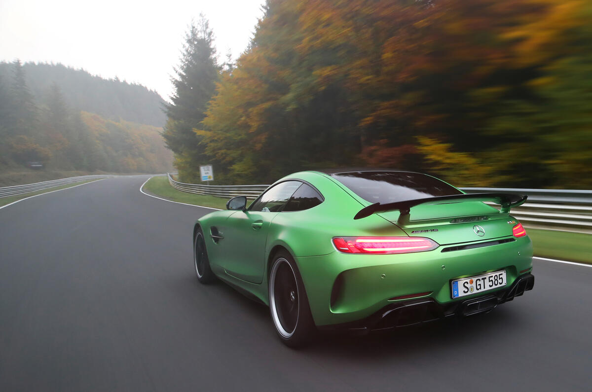 Mercedes-AMG GT R smashes rear-wheel drive Nurburgring record