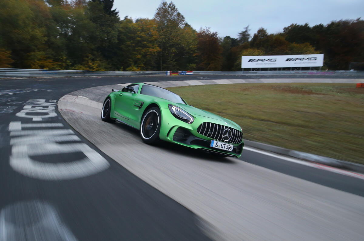 Mercedes-AMG GT R smashes rear-wheel drive Nurburgring record