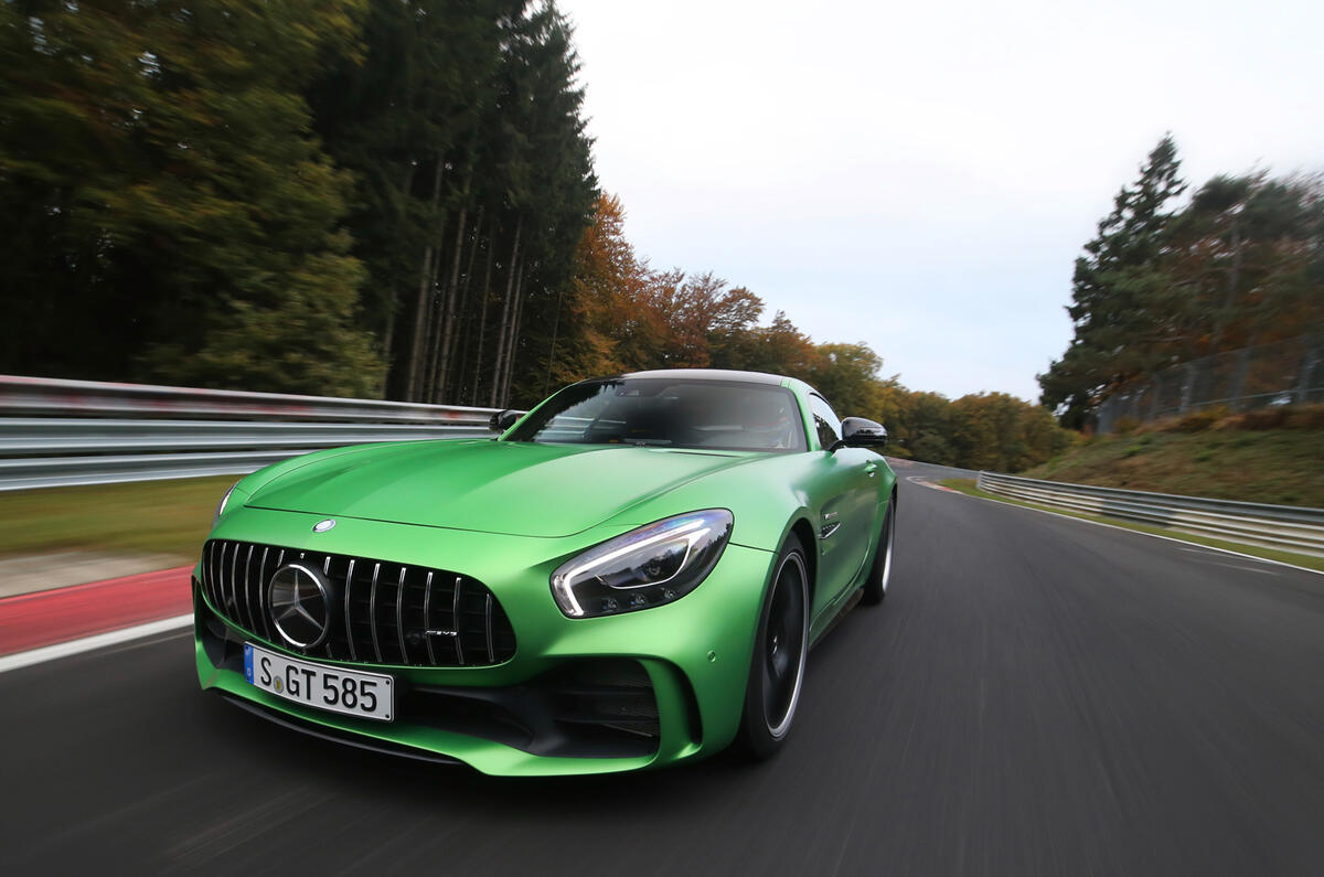 Mercedes-AMG GT R smashes rear-wheel drive Nurburgring record