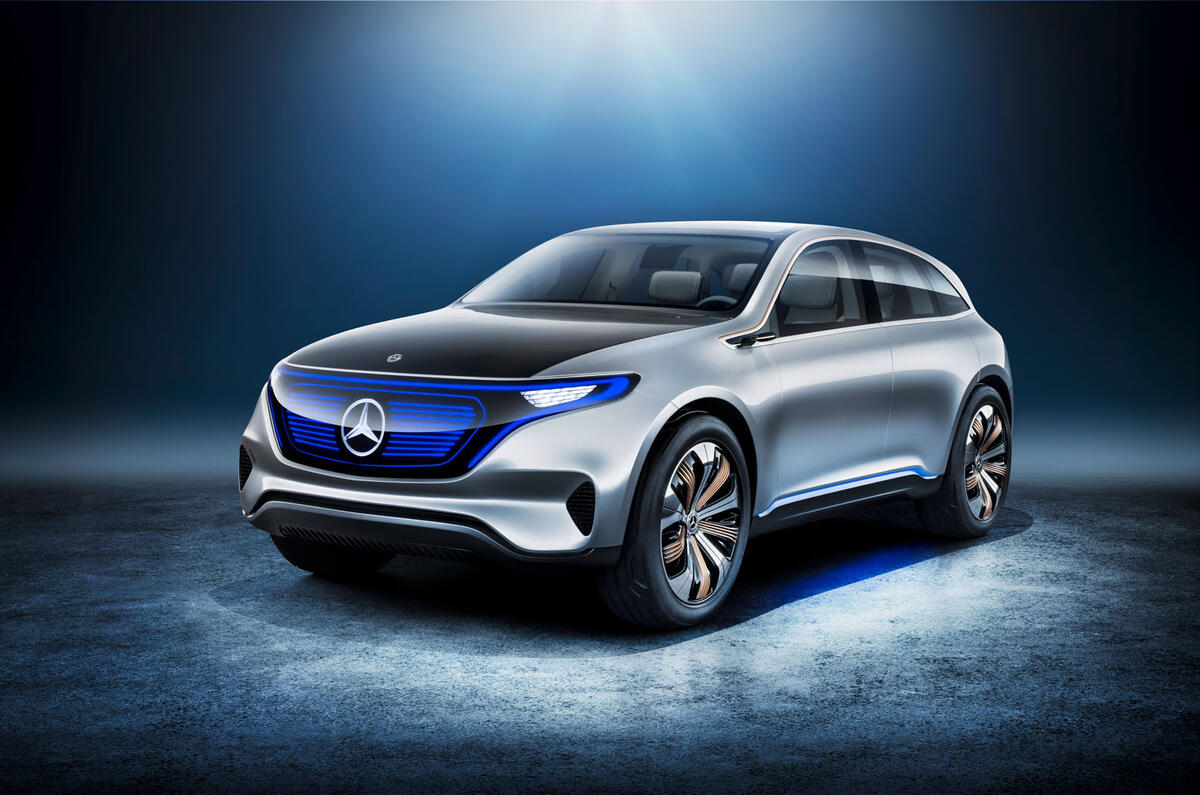 Mercedes Generation EQ concept revealed at Paris motor show