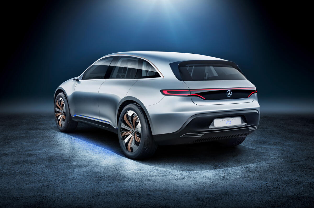 Mercedes Generation EQ concept revealed at Paris motor show
