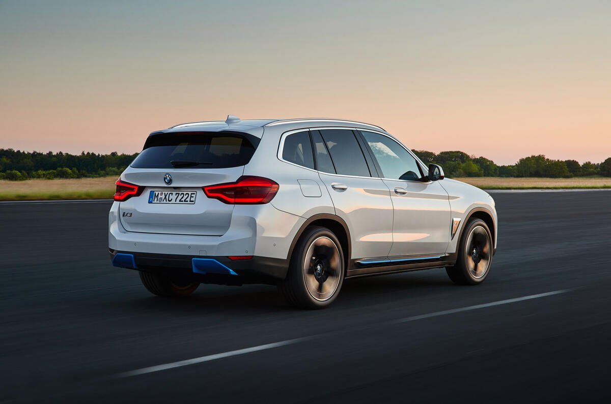 2020 BMW iX3 - rear 2020 BMW iX3 - rear