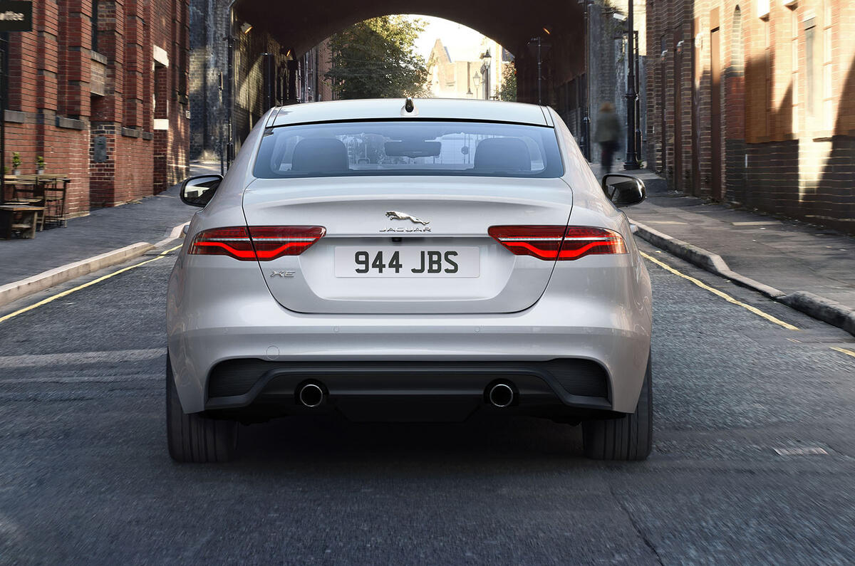 Jaguar XE - rear Jaguar XE - rear