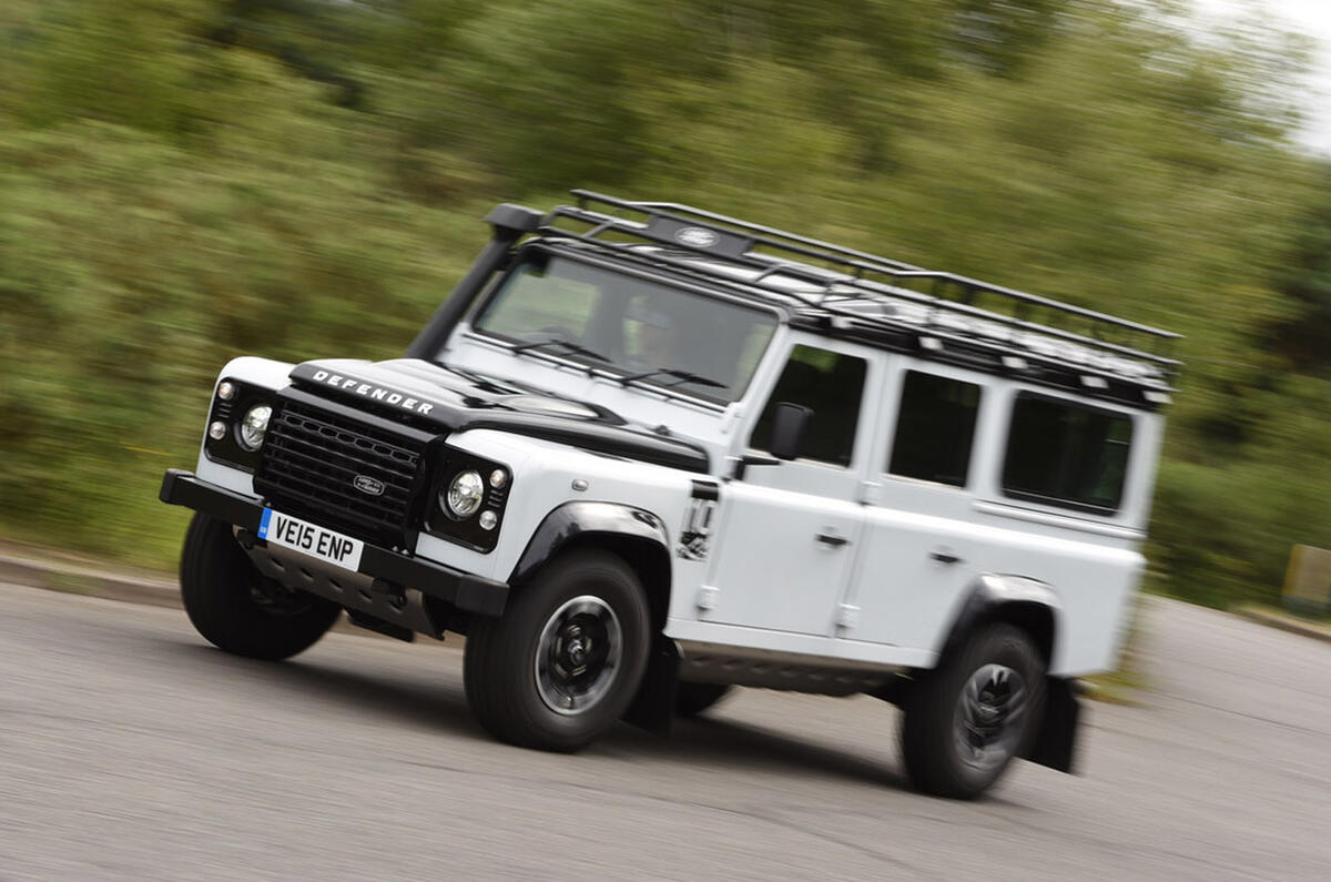 Land Rover Defender - hero front Land Rover Defender - hero front