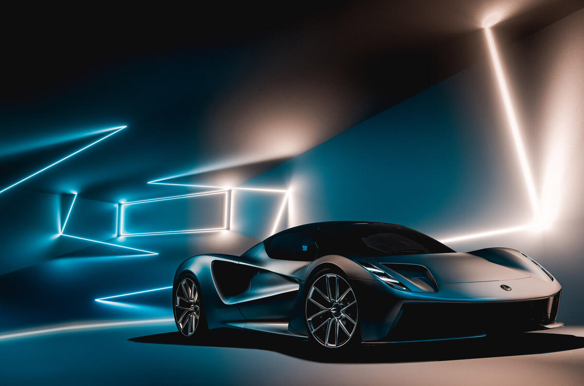 Lotus Evija - front Lotus Evija - front