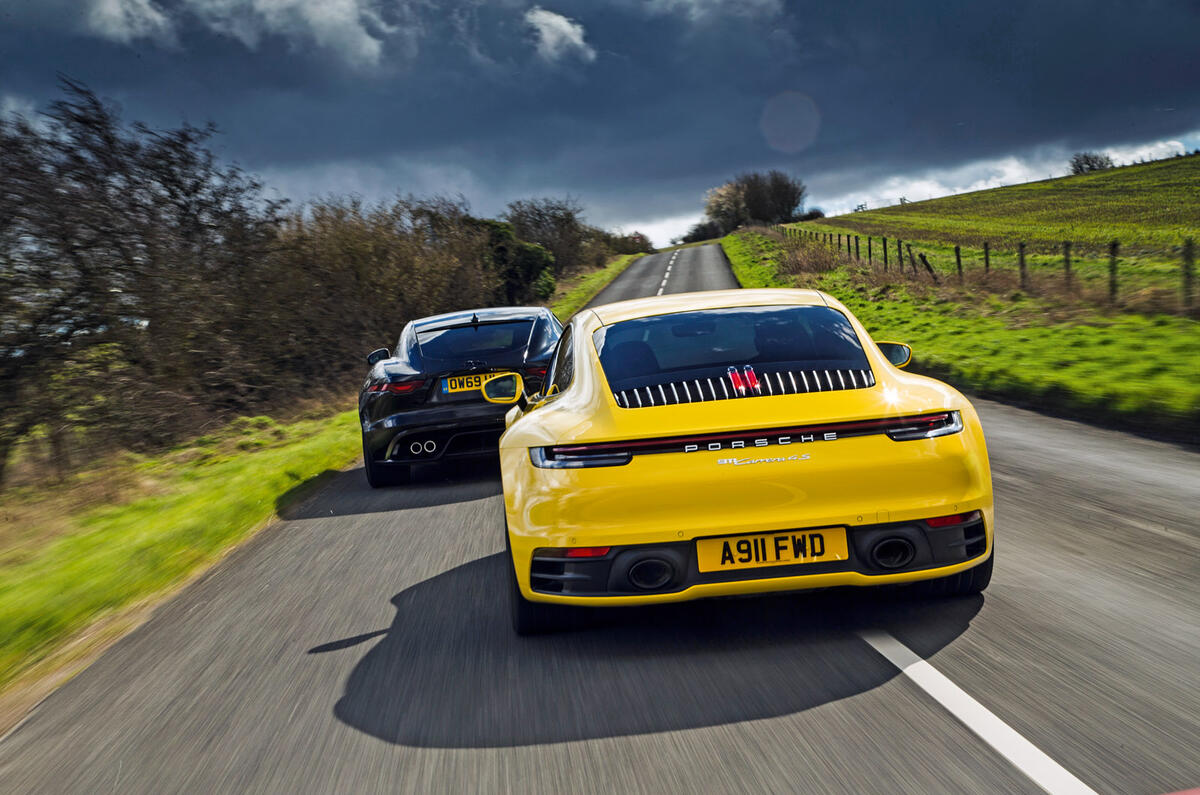 Porsche 911 Carrera 4S 2020 - hero rear Porsche 911 Carrera 4S 2020 - hero rear