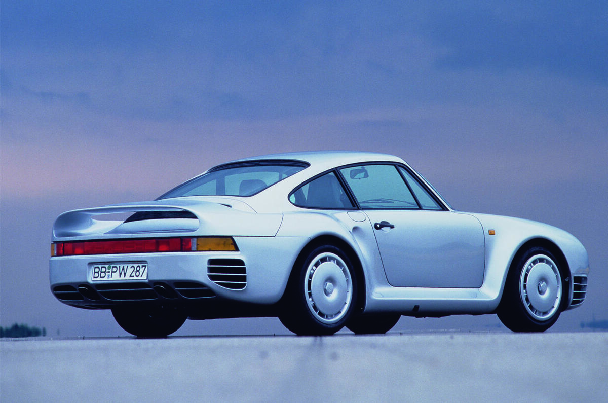 Porsche 959 - side Porsche 959 - side