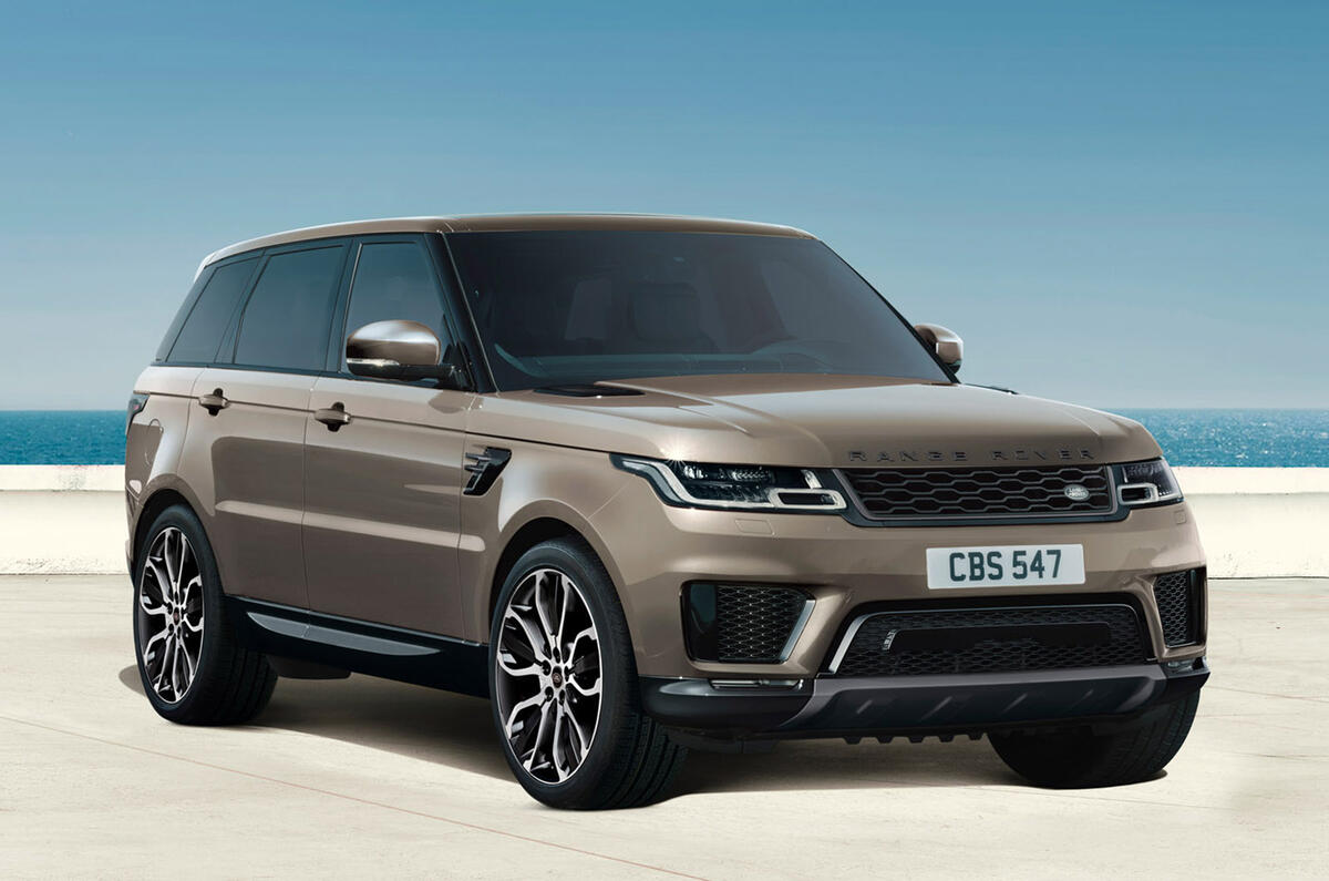 2021 Range Rover Sport Carbon Black Edition - front 2021 Range Rover Sport Carbon Black Edition - front