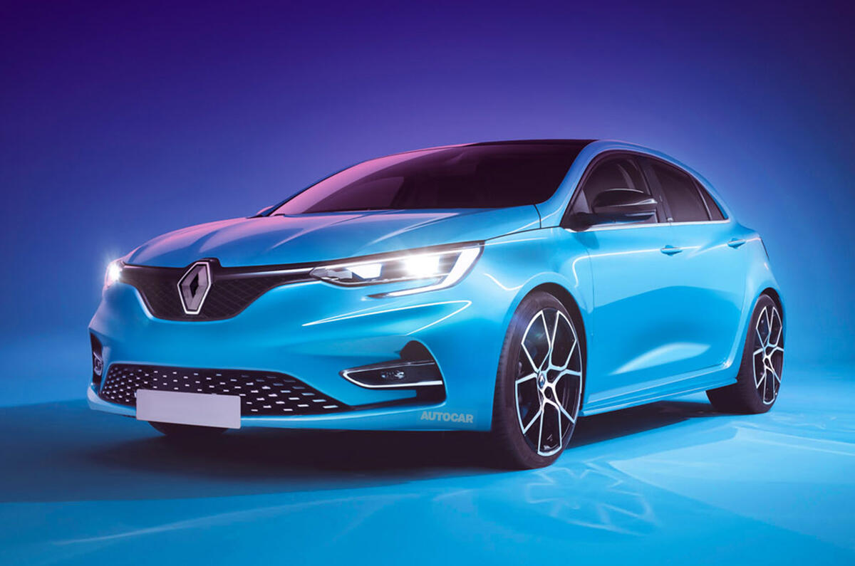 Renault Megane render Renault Megane render
