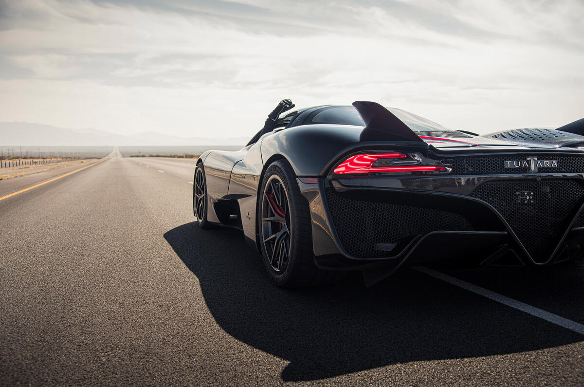 SSC Tuatara - rear SSC Tuatara - rear