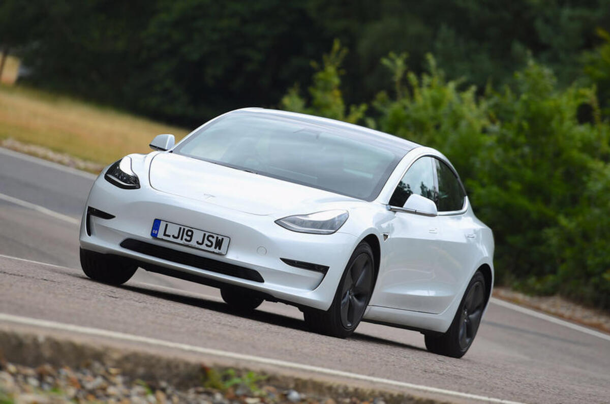 Tesla Model 3 - hero front