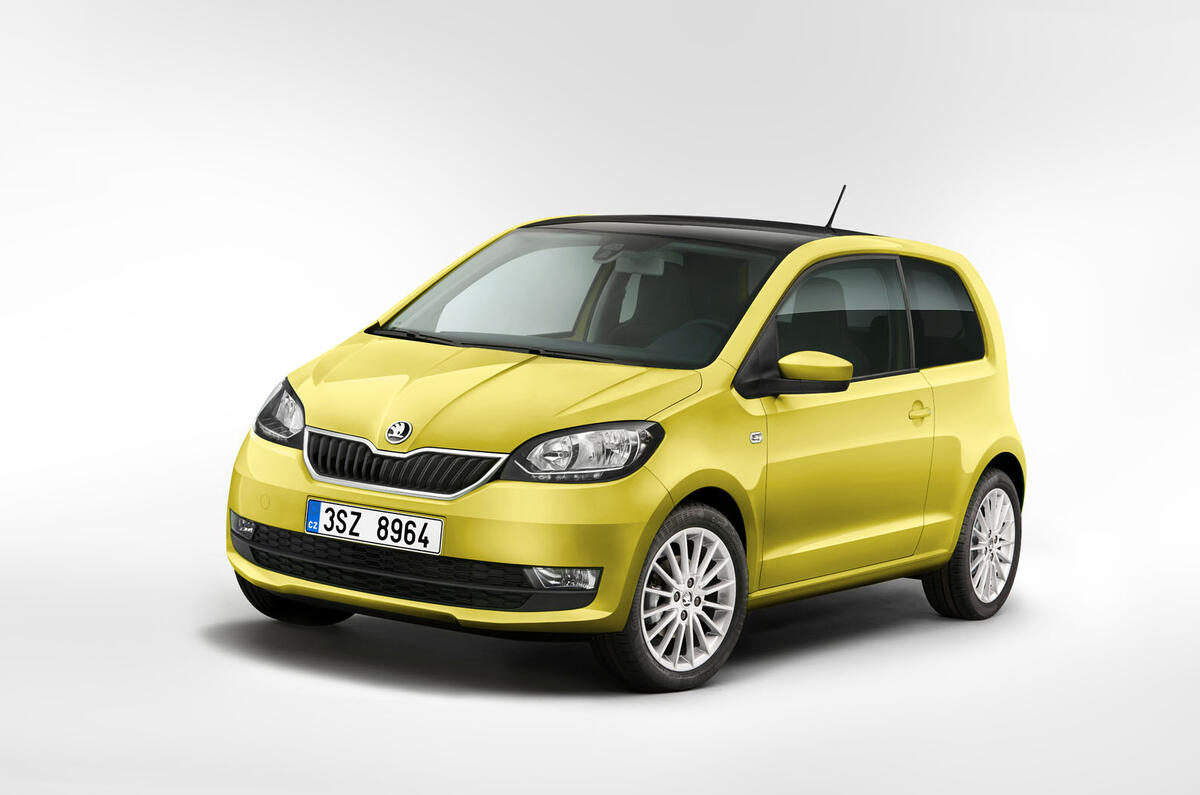 Facelifted Skoda Citigo