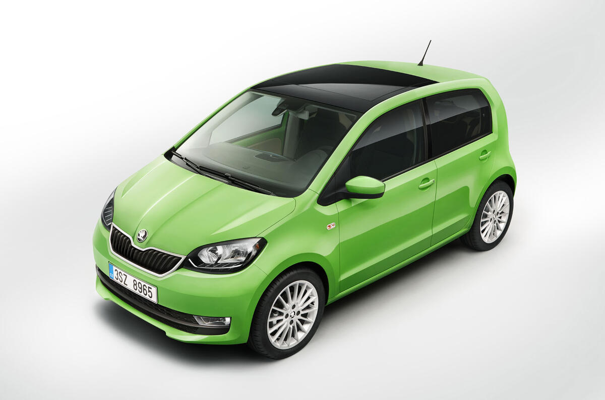 Facelifted Skoda Citigo