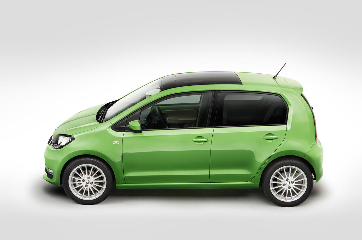 Facelifted Skoda Citigo