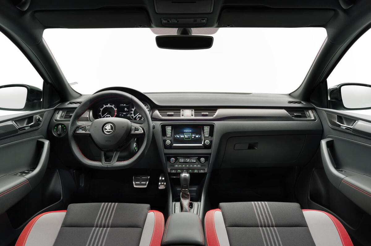 Skoda rapid interior