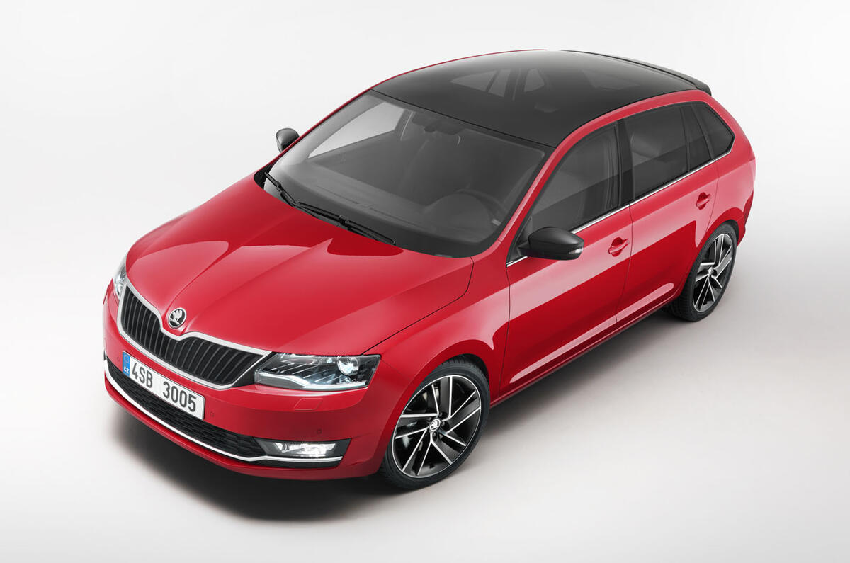 Skoda Rapid front