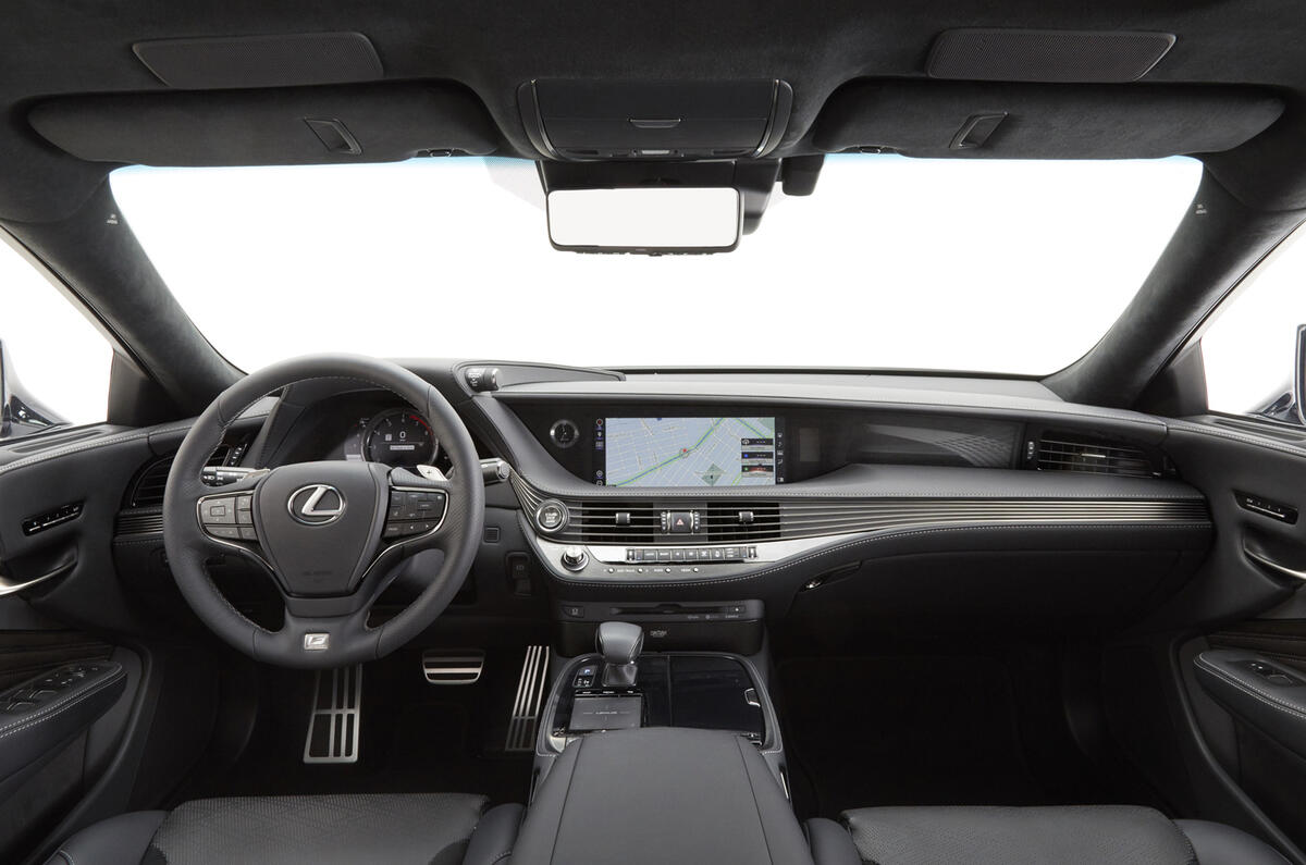 Lexus LS F Sport interior