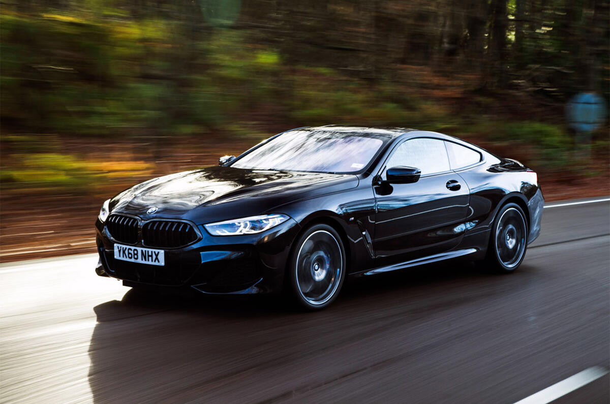 BMW 8 Series - tracking side BMW 8 Series - tracking side