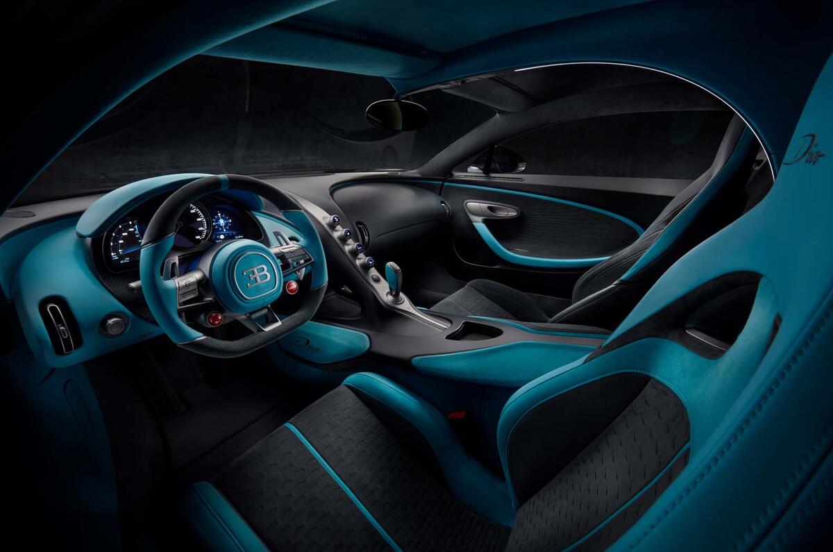 Bugatti Divo cabin