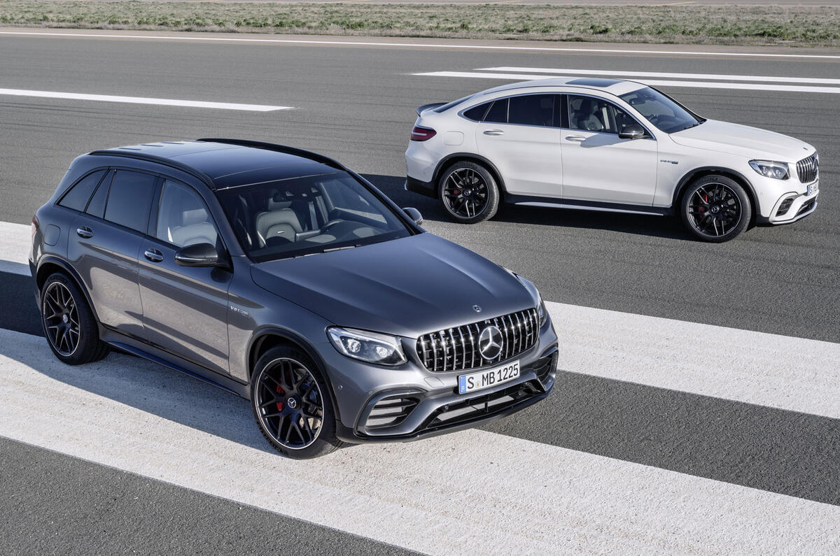 Mercedes GLC 63 and GLC 63 Coupe