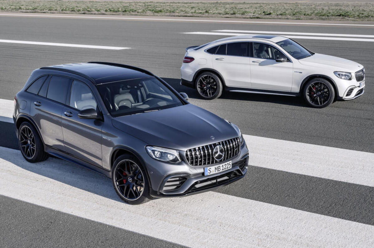 Mercedes-AMG GLC 63 and GLC 63 Coupe