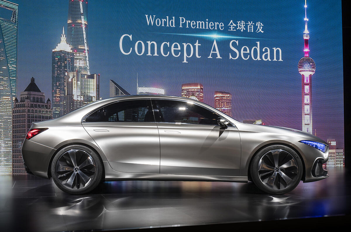 Mercedes-Benz Concept A Saloon brings the fight to BMW, Audi
