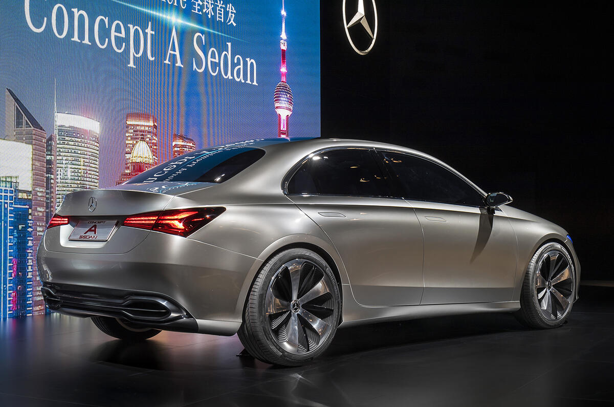 Mercedes-Benz Concept A Saloon brings the fight to BMW, Audi