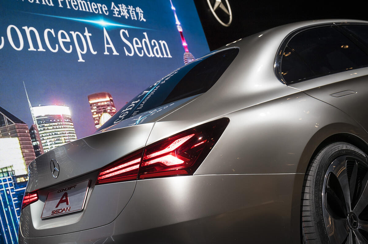 Mercedes-Benz Concept A Saloon brings the fight to BMW, Audi