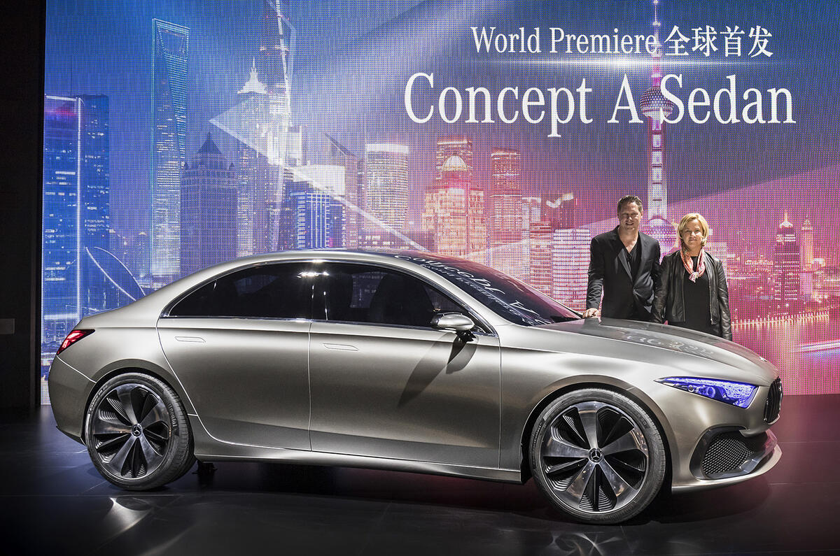 Mercedes-Benz Concept A Saloon brings the fight to BMW, Audi